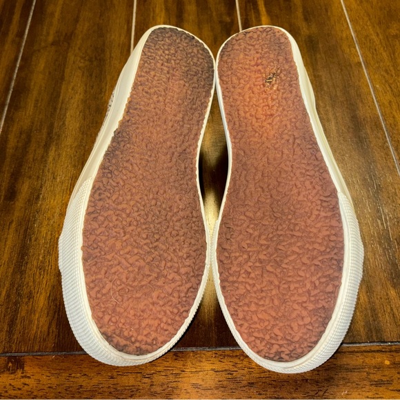 Superga Platform Sneaker Snakeskin Print Size 8 1/2 - Picture 5 of 5